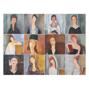 Mantel Amedeo Modigliani - Collage de obras maestras
