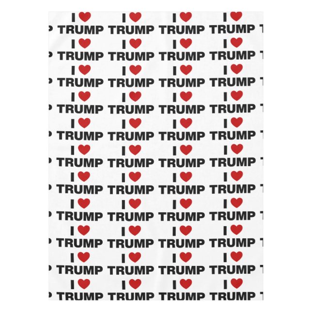 Mantel Amo a Trump (Anverso)