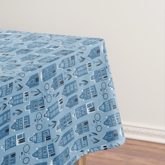 Mantel Ámsterdam Casa Holandesa Bicicletas Tulips Quirky  (In Situ)