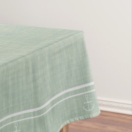 Mantel Anclaje naumático ómbre verde