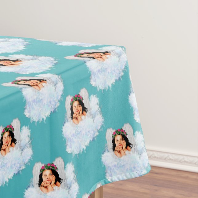 Mantel ANGEL EN LAS NUBES TABLECLOTH DE ALGODÓN 2-52x70 (In Situ)