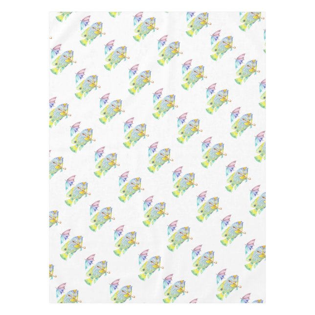 Mantel Angel Fish con paraguas (Anverso)
