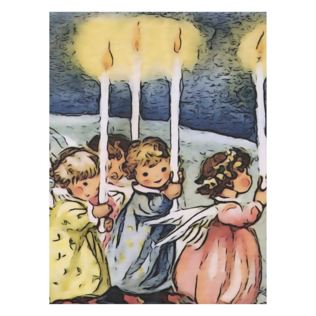 Mantel ángeles preciosos (Anverso)