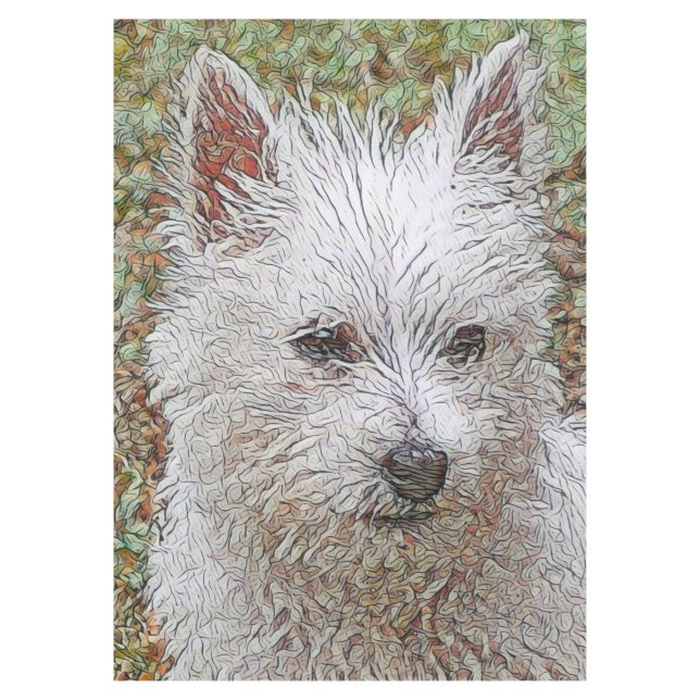 Mantel animal inteligente-cachorro (Anverso)