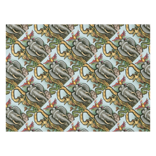 Mantel Animales zoológicos (Frente (Horizontal))