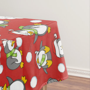 Mantel Antecedentes de pingüinos navidades