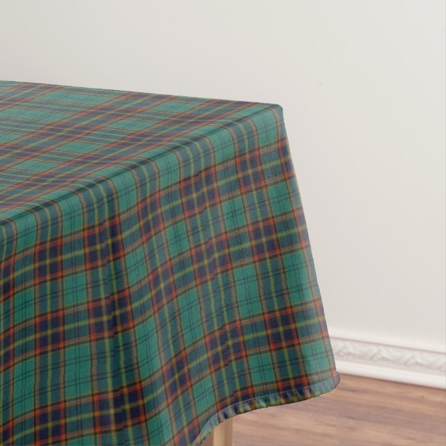 Mantel Antrim Tartan (In Situ)