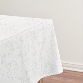 Mantel Anuncio de Graduación Blanco Elegante