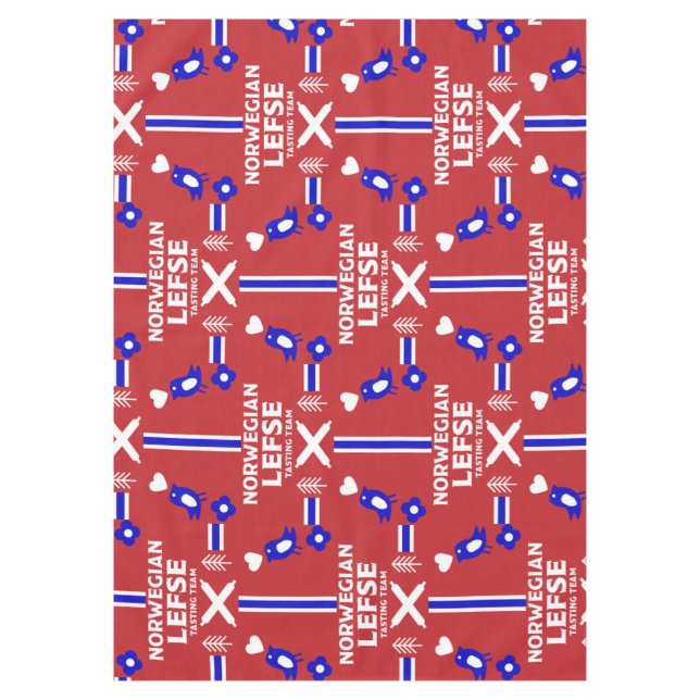 Mantel Apron noruego Lefse Flatbread (Anverso)