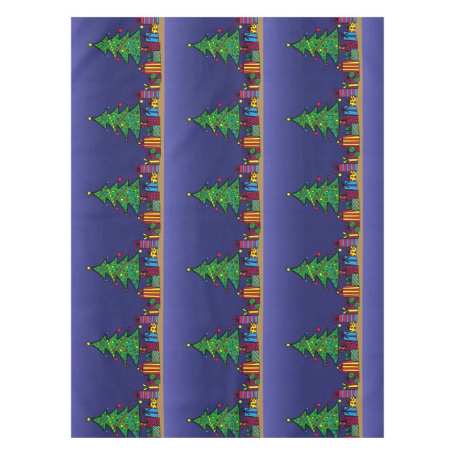 Mantel árbol de Navidad (Anverso)