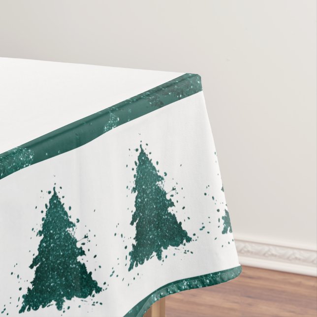 Mantel Árbol de Navidad Moody | Verde oscuro medianoche V (In Situ)