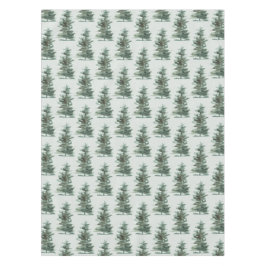 Mantel Árbol de pájaros verde clásico