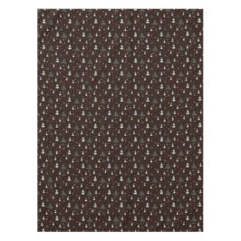 Mantel Árbol gótico de Navidad Creepy Snowmen