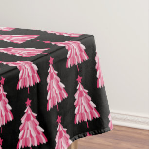 Mantel Árbol rosa de vacaciones de los navidades