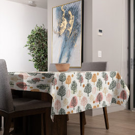 Mantel Árboles navideños ultramodernos rosados