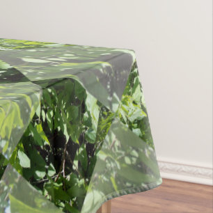 Mantel Árboles Verdes En La Ventana Del Diamante, Tablill