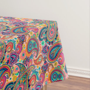 Mantel Arco iris brillante Paisley