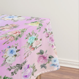 Mantel Arcoiris floral pastoral