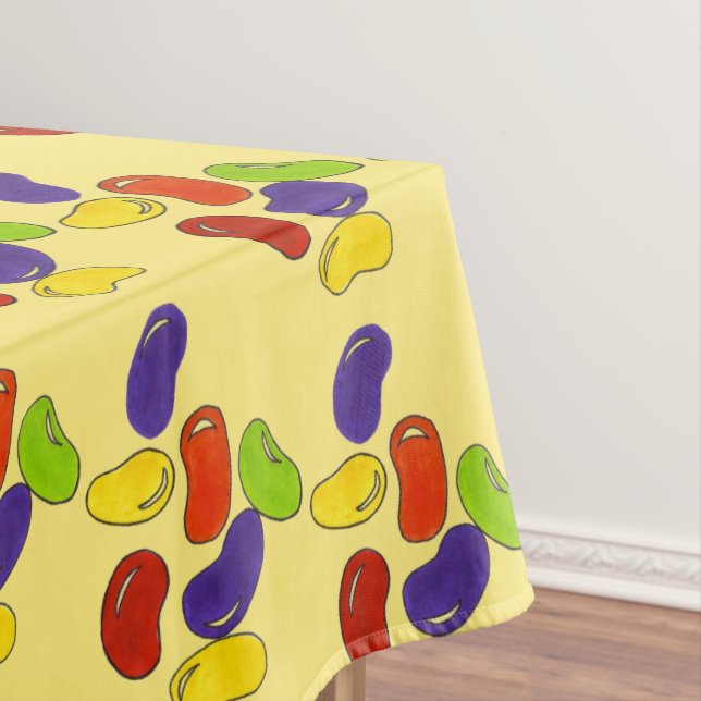 Mantel Arcoiris Jelly Bean Candy Pascua Cañones de judía (In Situ)