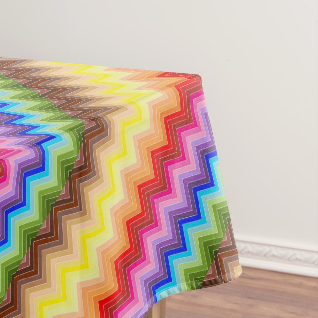 Mantel Arcoíris Zig Zag (In Situ)