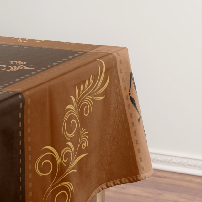 Mantel Aroma de café. Parche. (In Situ)