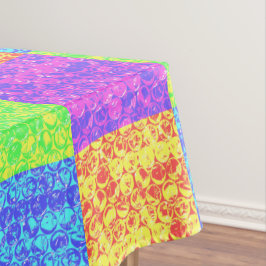 Mantel Arreglo de burbujas de arte pop arcoiris