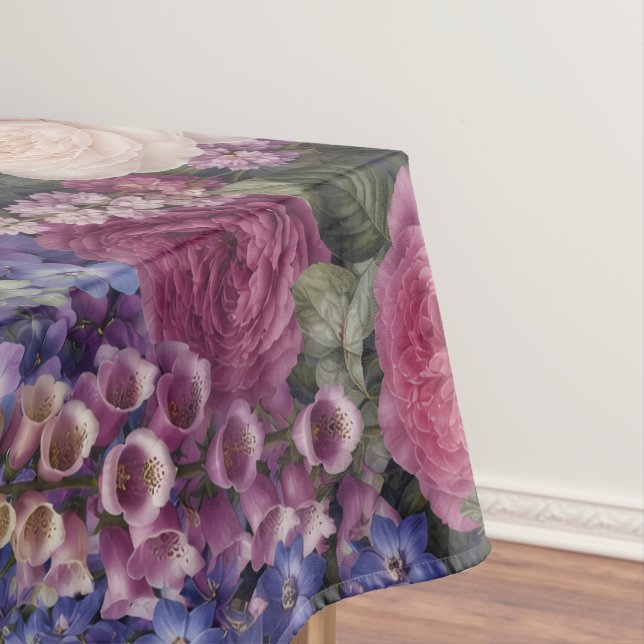 Mantel Arreglo Floral Denso Jardín Inglés (In Situ)
