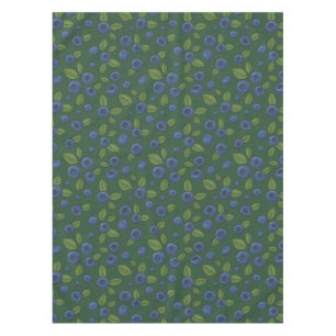 Mantel Arroz azul en verde oscuro