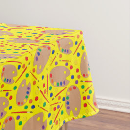 Mantel Art Paint Palette Cute Primer Fiesta de Cumpleaños