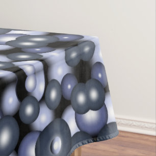 Mantel Arte abstracto orbital de círculo global concéntri