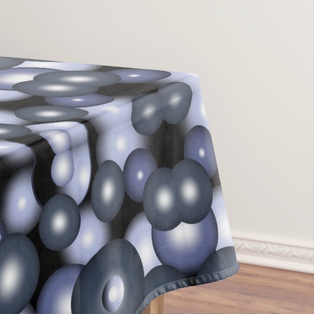 Mantel Arte abstracto orbital de círculo global concéntri (In Situ)