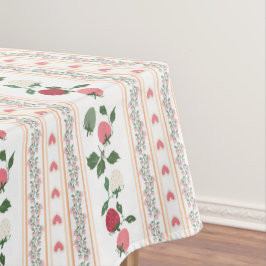 Mantel Arte botánico retro lindo patrón de fresa