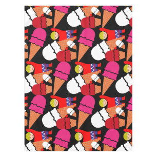 Mantel Arte De Helado Retro Vintage