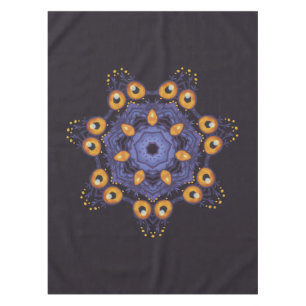 Mantel Arte de Monstruo Mandala Lindo y Espeluznante Cria
