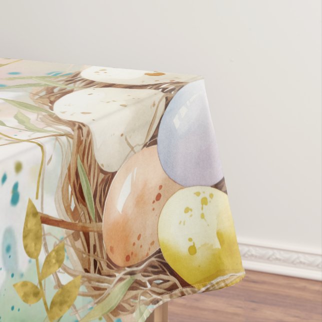 Mantel Arte de Pájaro con Pinceladas (In Situ)