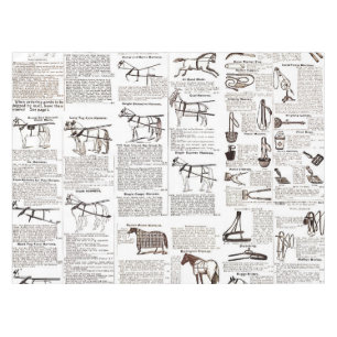 Mantel Arte de periódicos de publicidad de antigüedades d