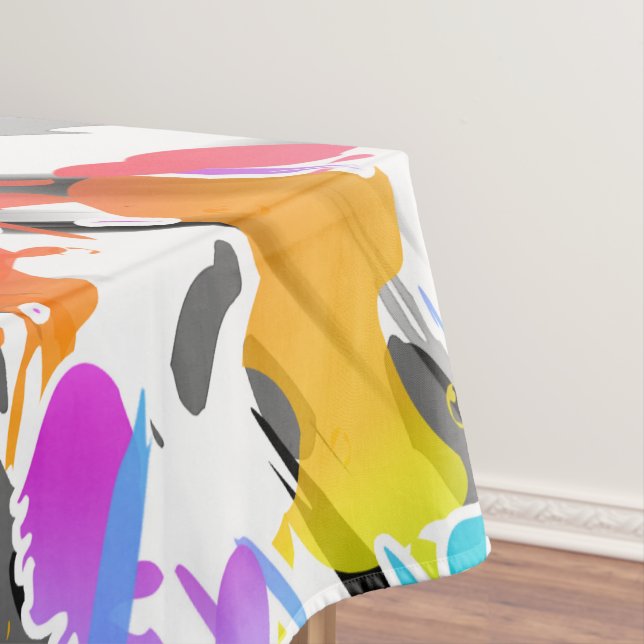 MANTEL ARTE DE SPLATTER PUNK GRUNGE (In Situ)