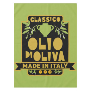 Mantel Arte en el muro de aceite de oliva italiano