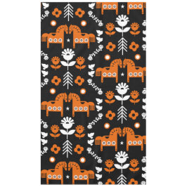 Mantel Arte folclórico escandinavo de caballos