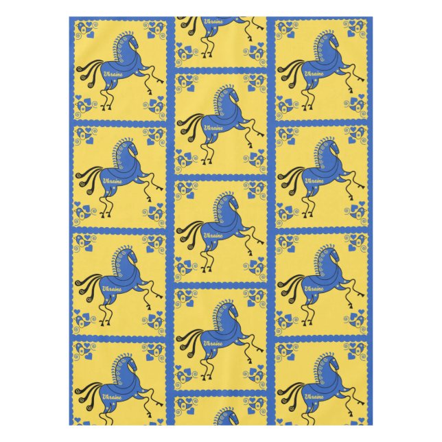 Mantel Arte folclórico eslavo tradicional de Ucrania (Anverso)