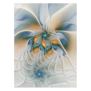 Mantel Arte fractal de fantasía abstracta y elevada con a
