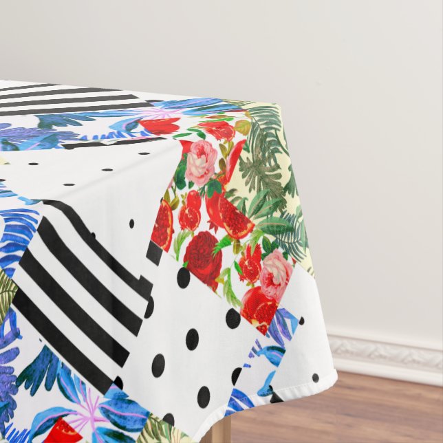 Mantel Arte italiano, siciliano, mosaico, flores de veran (In Situ)