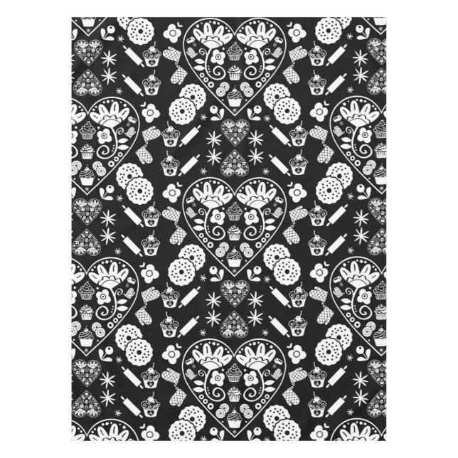 Mantel Arte popular para hacer pasteles (Anverso)