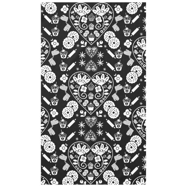 Mantel Arte popular para hacer pasteles (Anverso)