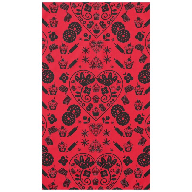 Mantel Arte popular para hacer pasteles (Anverso)