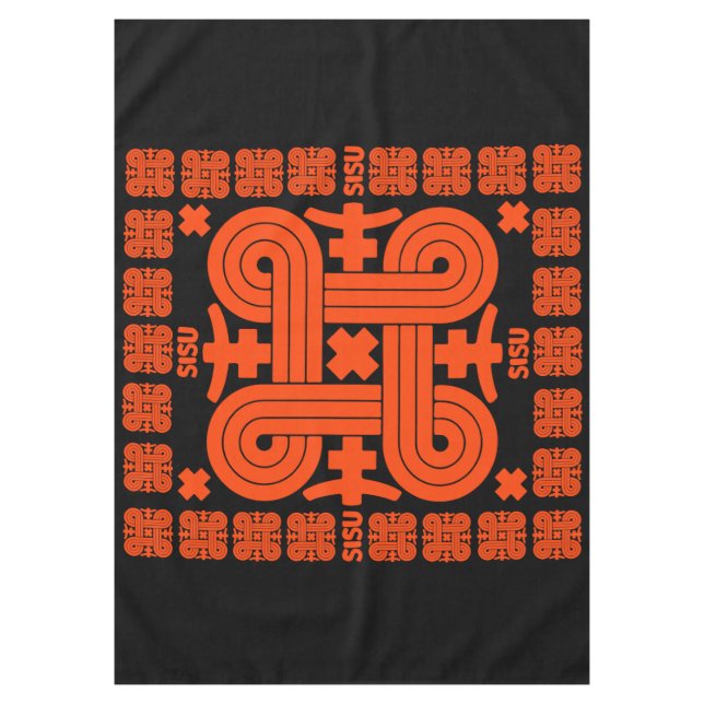 Mantel Arte Sisu finlandés (Anverso)