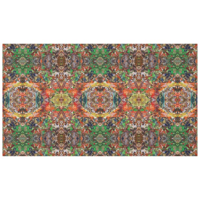 Mantel Artist’s Palette: Expressive Paint Stroke Pattern (Frente (Horizontal))