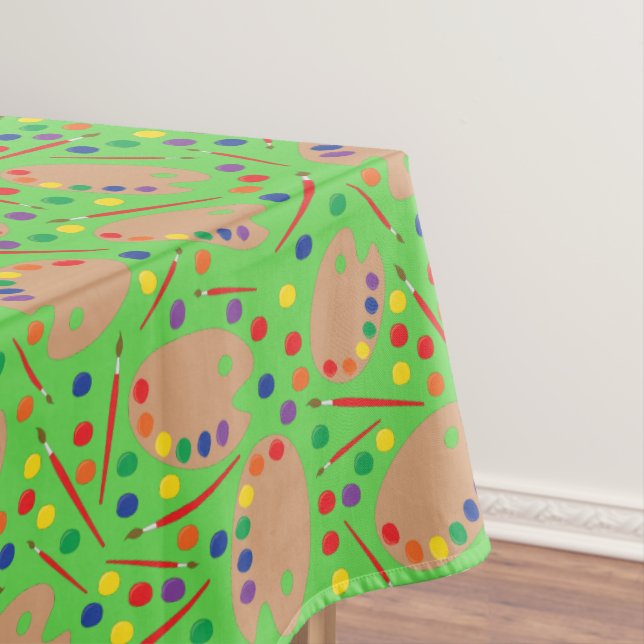 Mantel Artista de cumpleaños de Art Paint Palette Kid (In Situ)