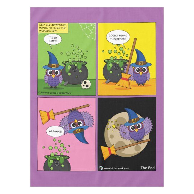 Mantel Asistente para aprendices - Limpieza (Anverso)