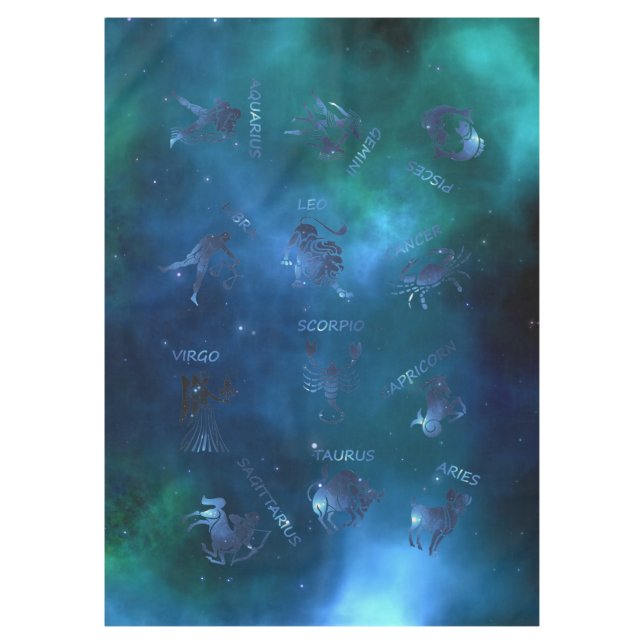 Mantel Astrológico (Anverso)